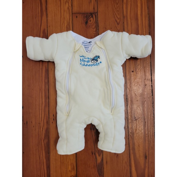 Baby Merlins Sleepsuit Other - Baby Merlins Magic Sleepsuit Size Small  3 to 6 Months Yellow Cozy Comfy Bedtime